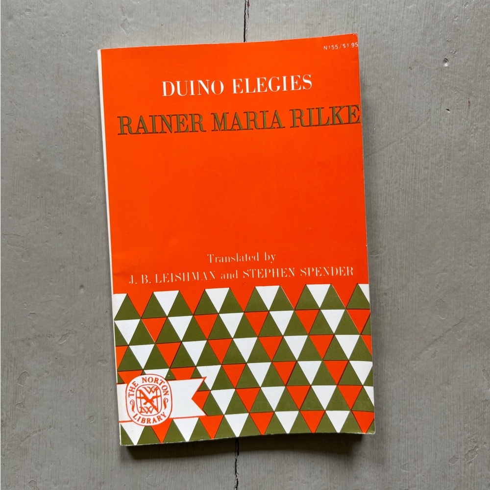 1963 Duino Elegies Rainer Maria Rilke Poetry Adriatic Trieste German Midmod